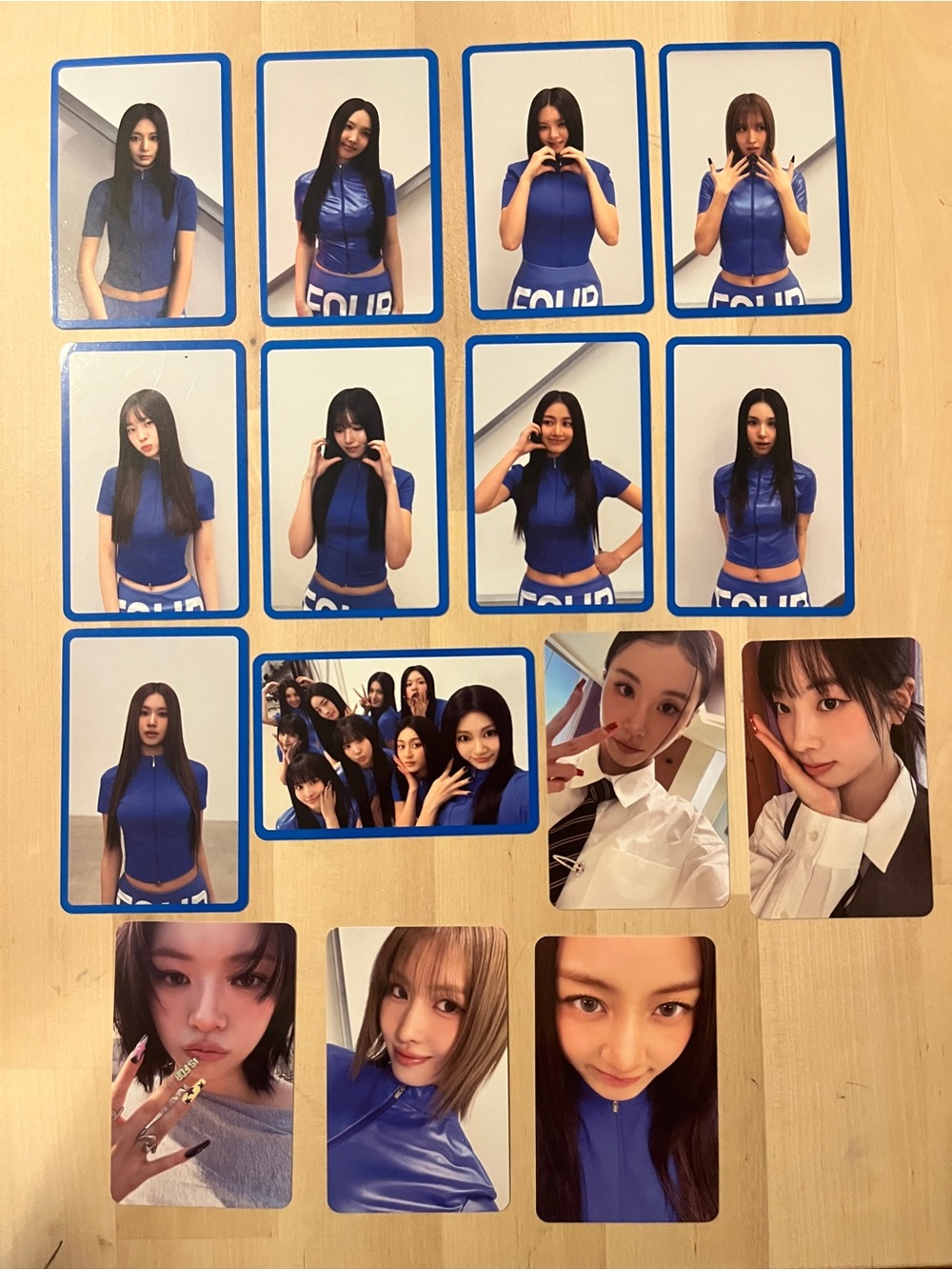 Complete set of Twice OFFICIAL photocards from This is For - Jihyo